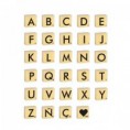 VELAS LETRAS SCRABBLE